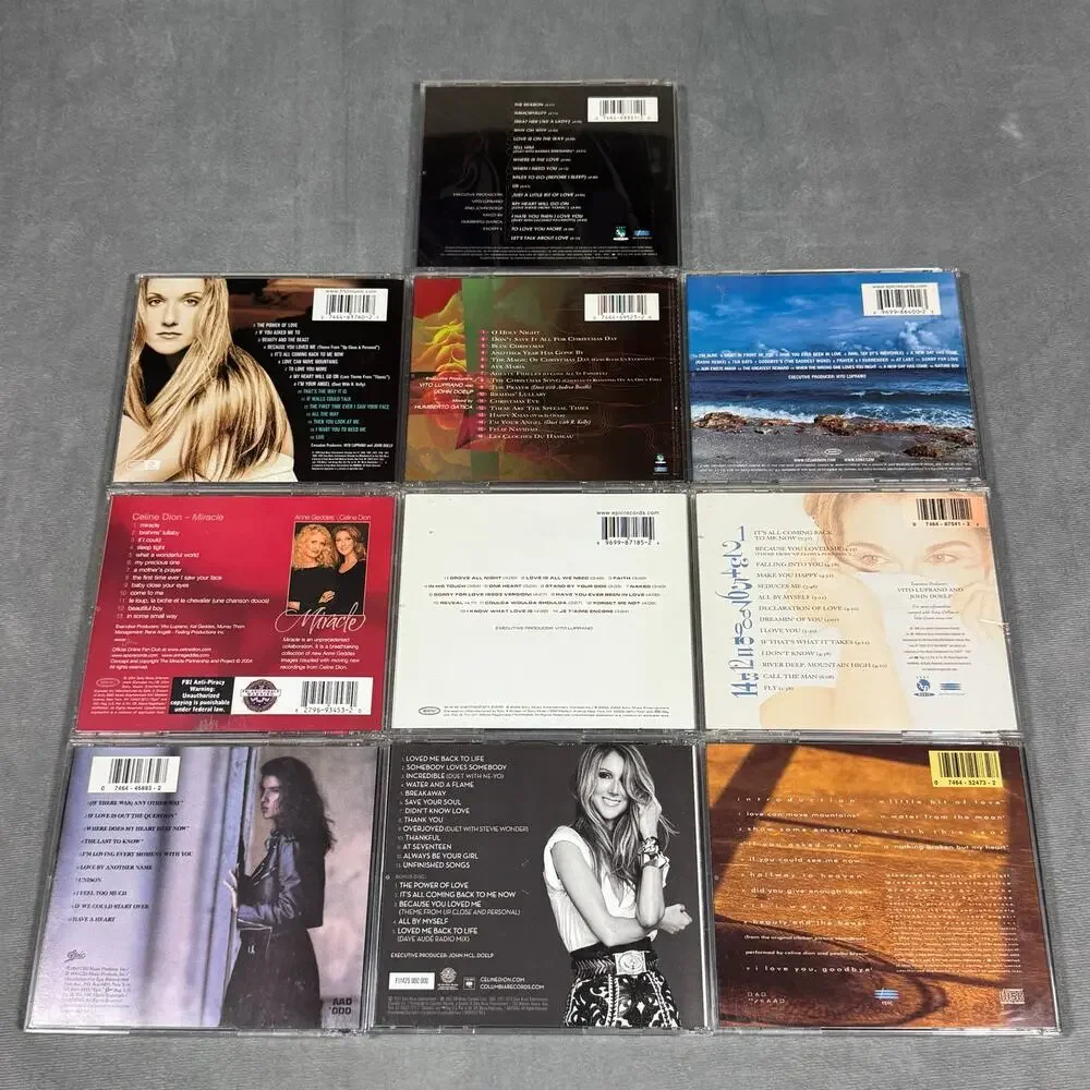 Celine Dion Lot of 10